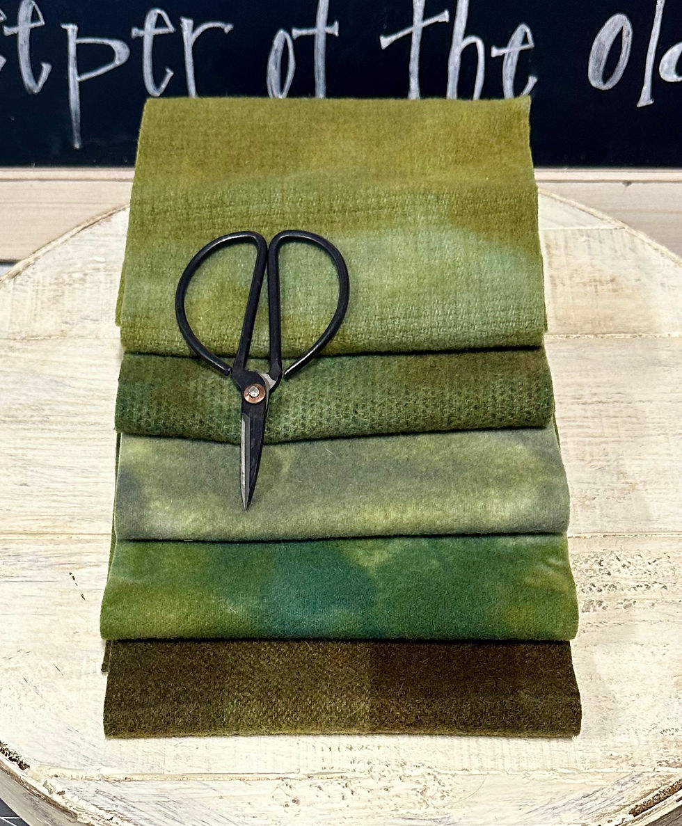 NEW!  "The Gardens of Dewsbury" Hand Dyed Wool