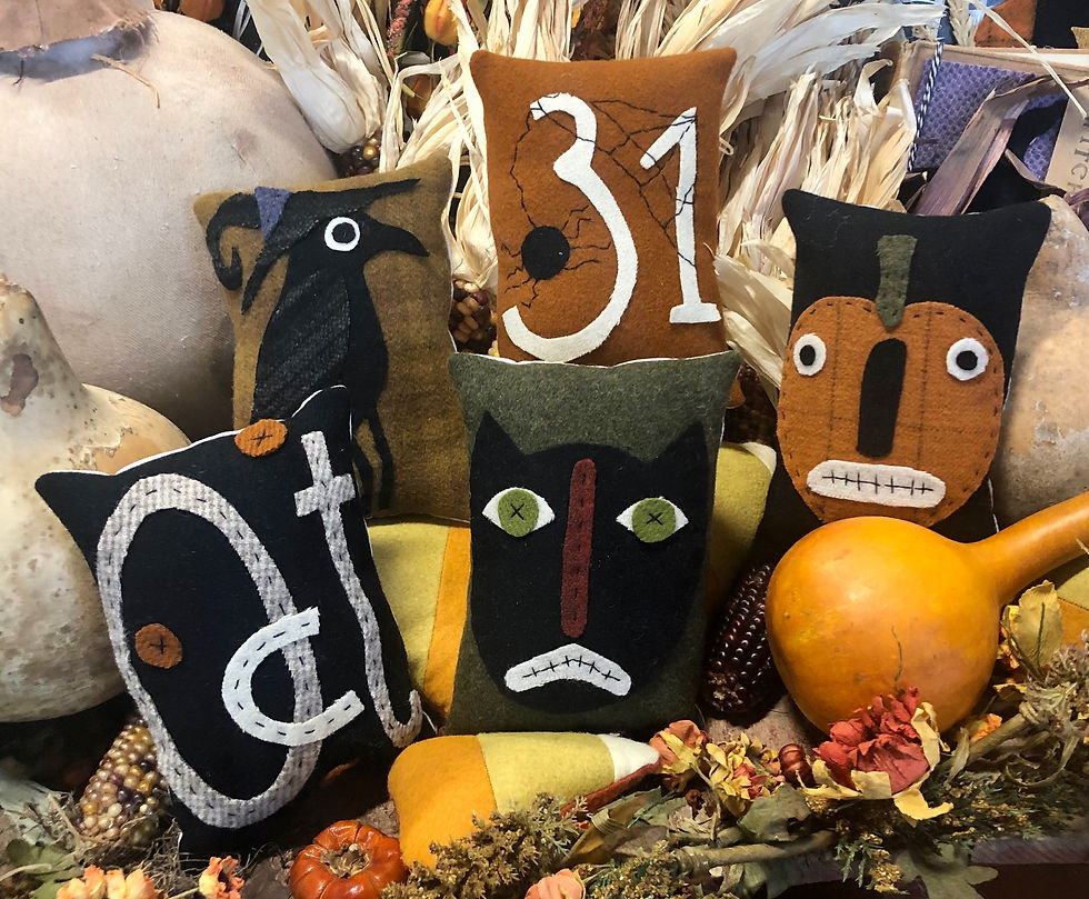 NEW!  #522 "A Wooly October 31"