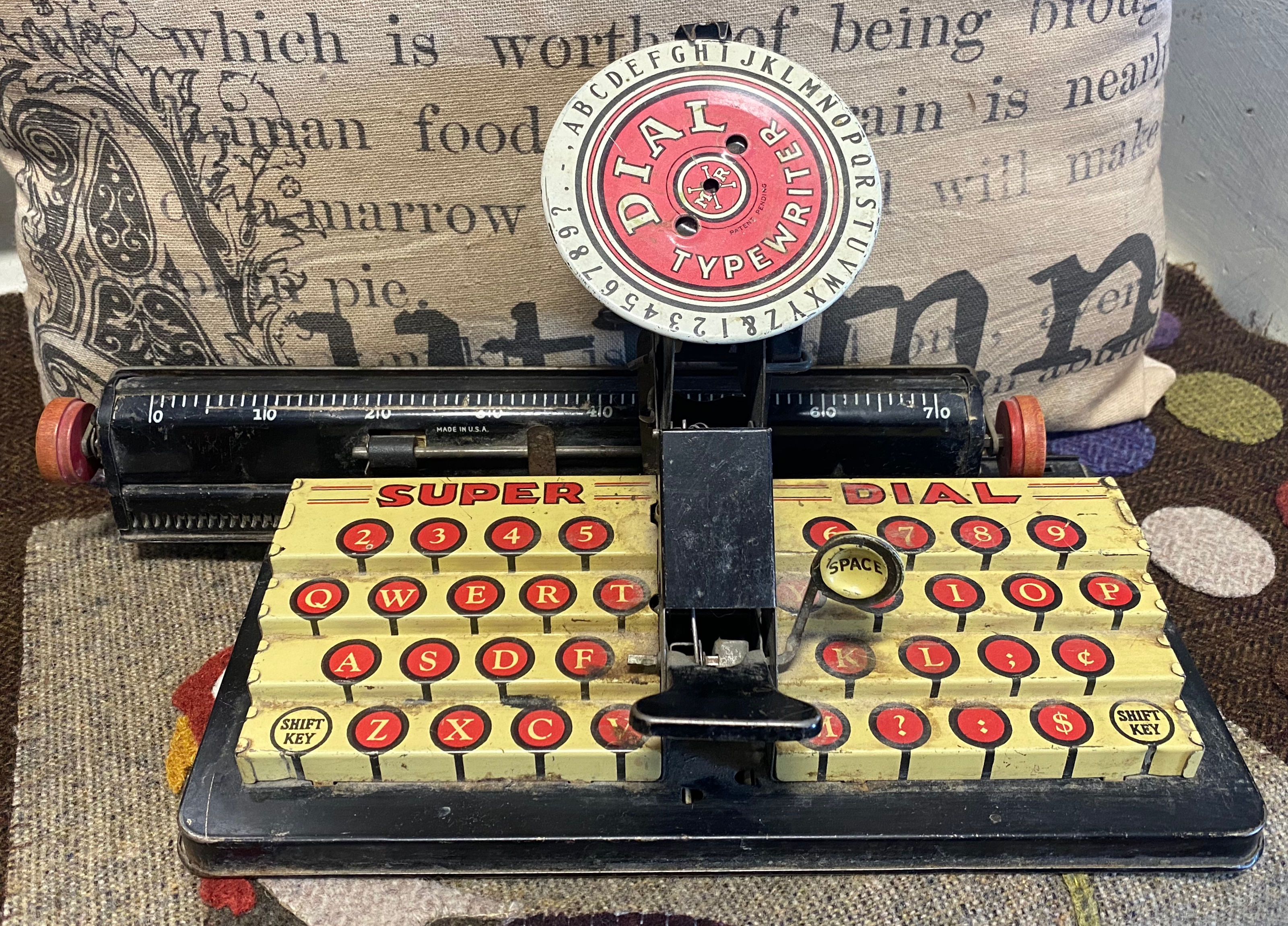 NEW!  "Vintage Dial Typewriter"