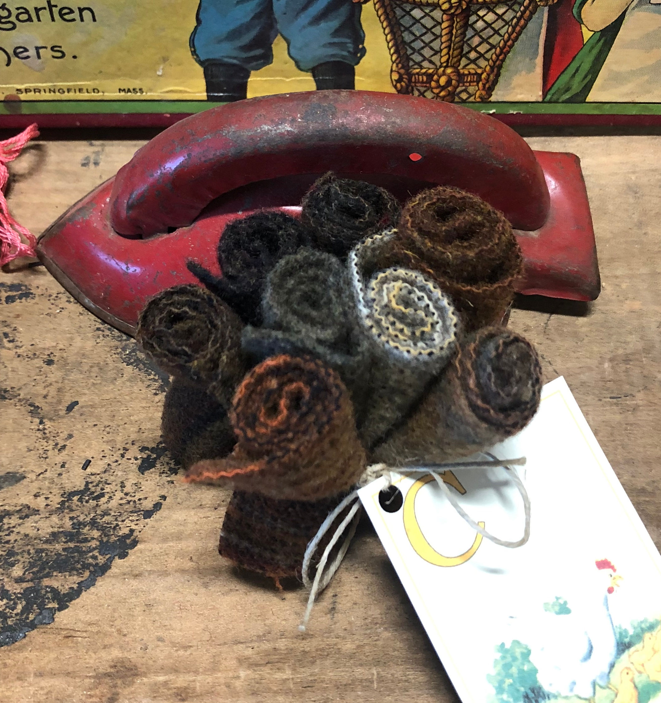 NEW!   "Dick & Jane's Crayon Box - Brown"