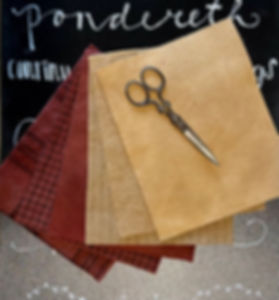 NEW!  "Early Settlers Hand Dyed Wool" Phoebe