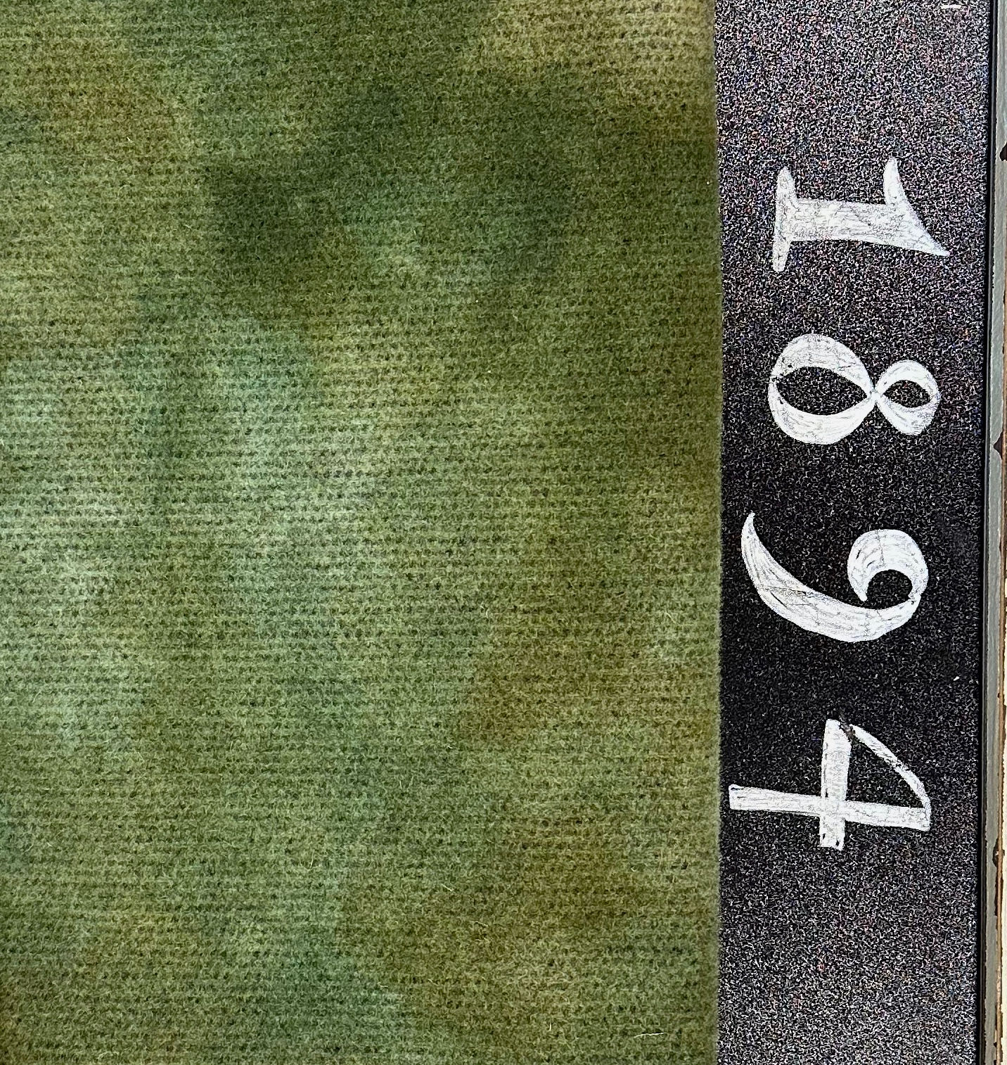 NEW!  "Feels Like Spring Greens #8" Hand Dyed Wooly FATS