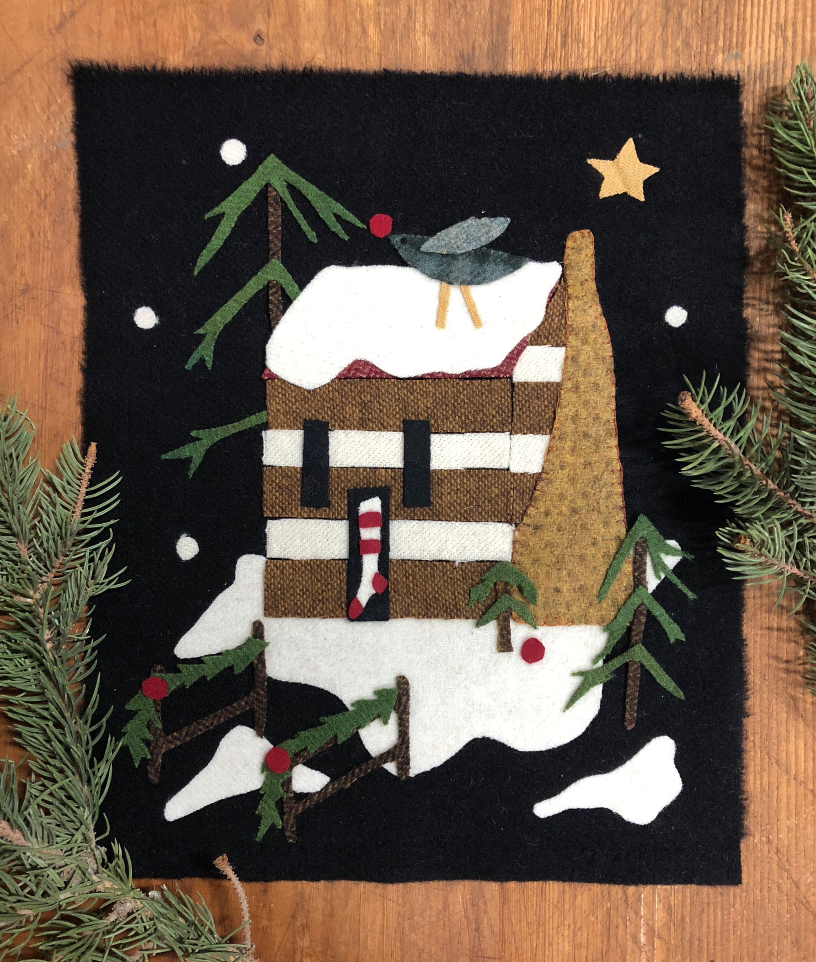 NEW! #432 "A Cabin Christmas" Block Four