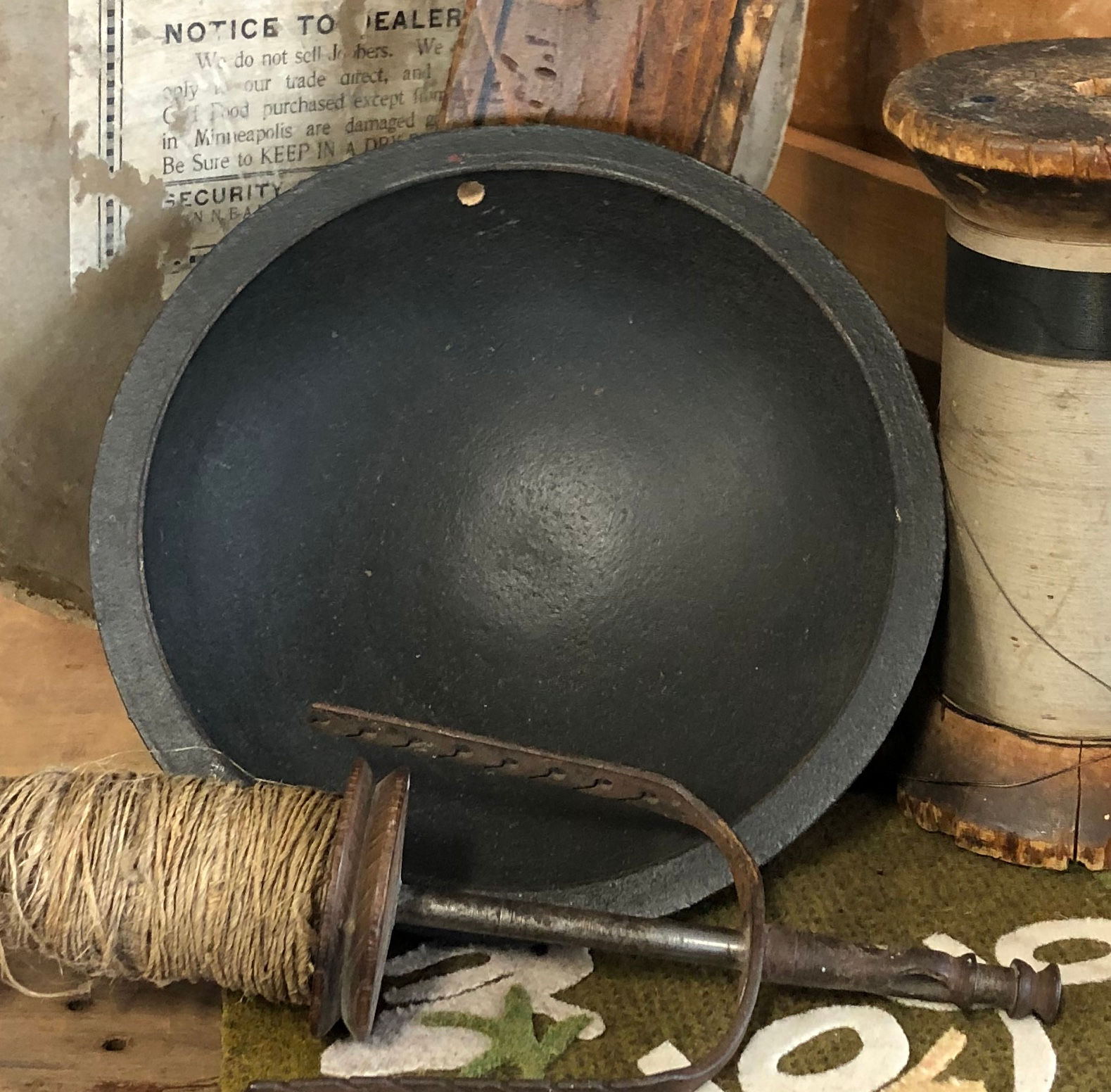 NEW!  Olde Worn Wood Bowl