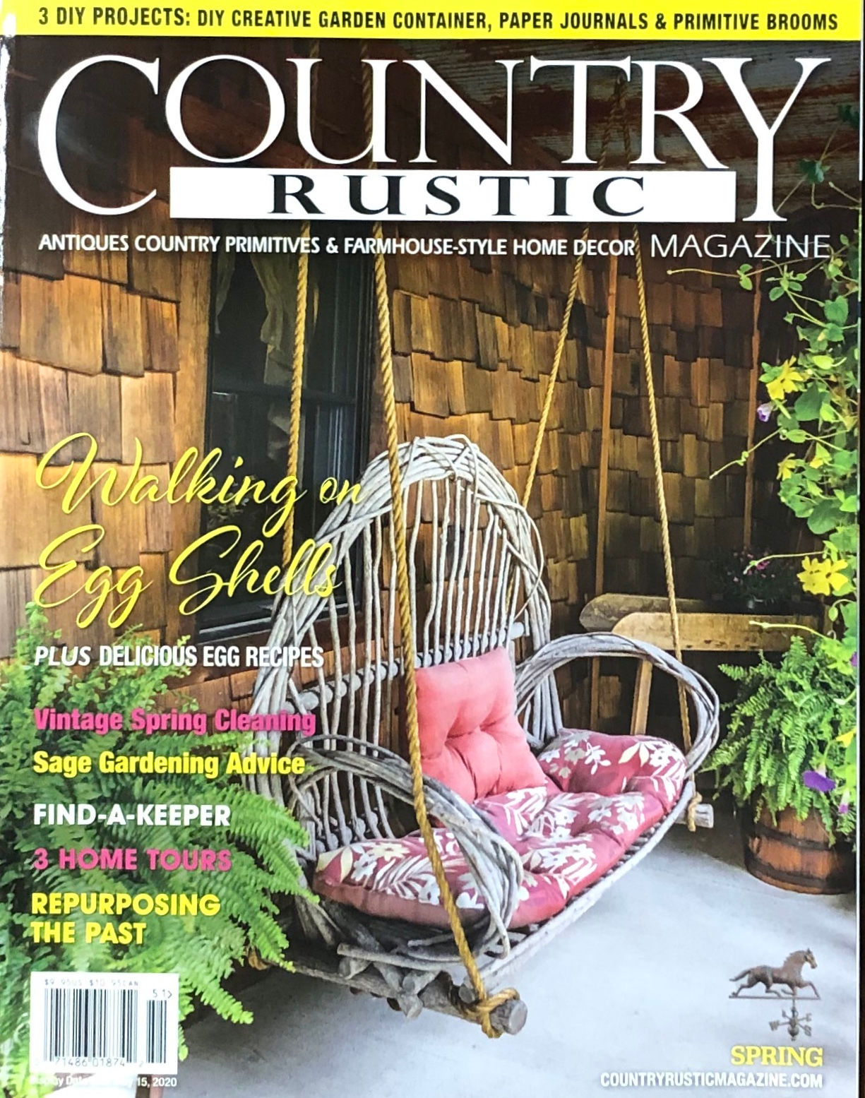 NEW!  2020 SPRING Country Rustic Magazine