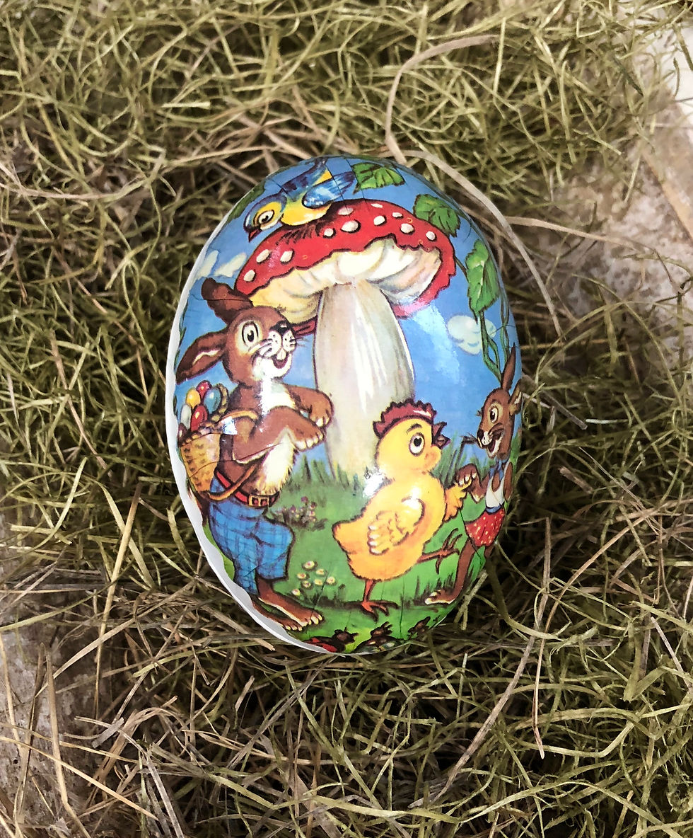 NEW!  Olde Vintage German Easter Egg #3