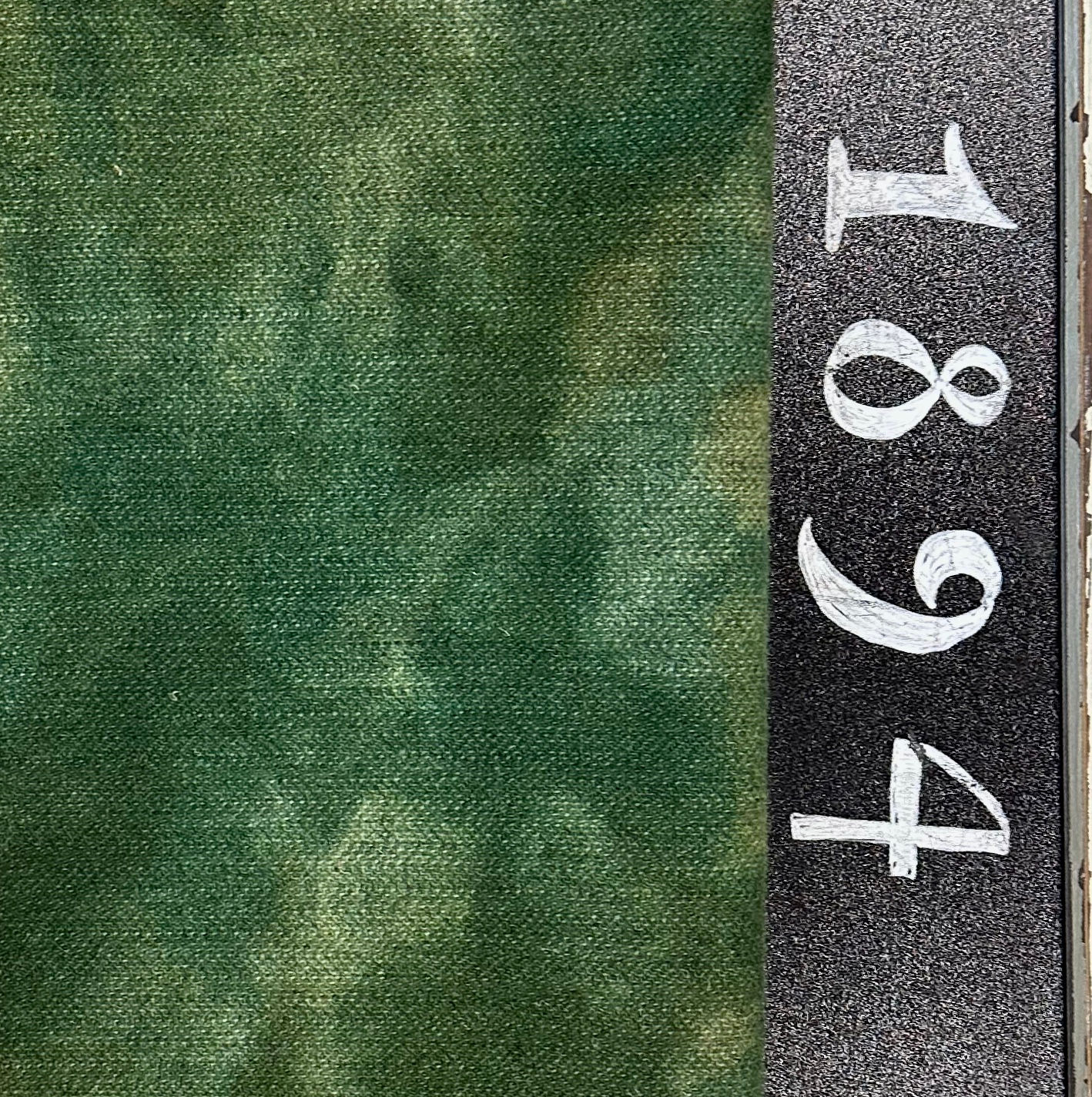 NEW! "Feels Like Spring Greens #7" Hand Dyed Wooly FATS