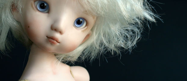 Porcelain doll "Mia"