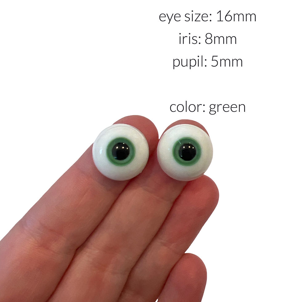 Thumbnail: copy of Resin eyes 16mm
