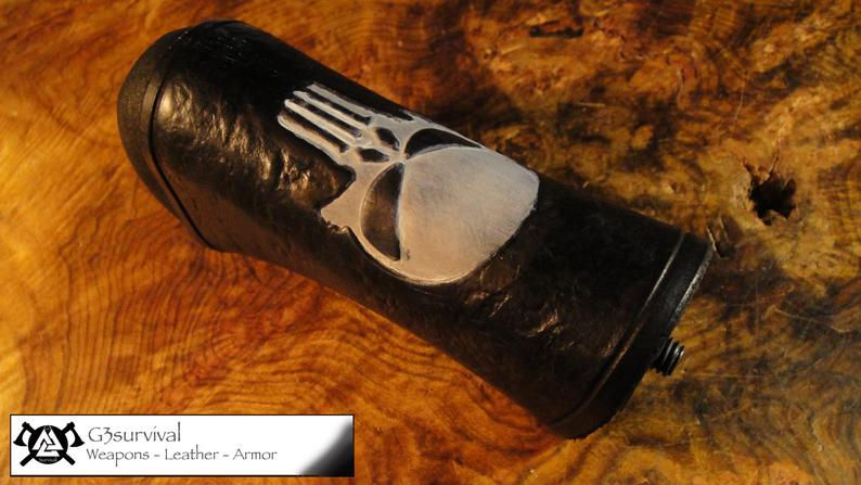 Thumbnail: Mossberg Shockwave handle leather grip punisher Mossberg Shockwavetechnologies shockwave handle raptor grip g3survival short