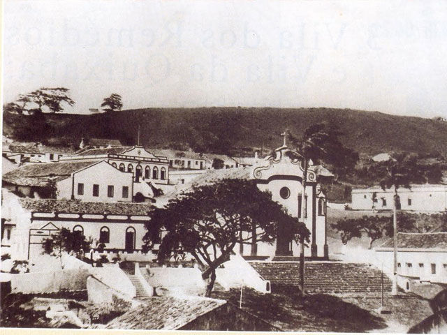 Vila dos Remédios, inicialmente construída ao redor da Igreja de Nossa Senhora dos Remédios