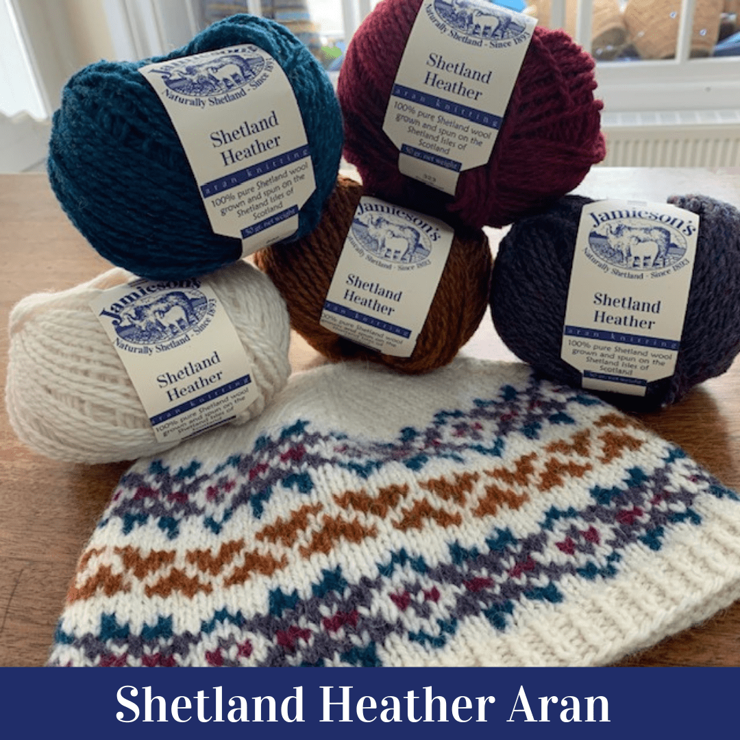 Shetland Heather Aran