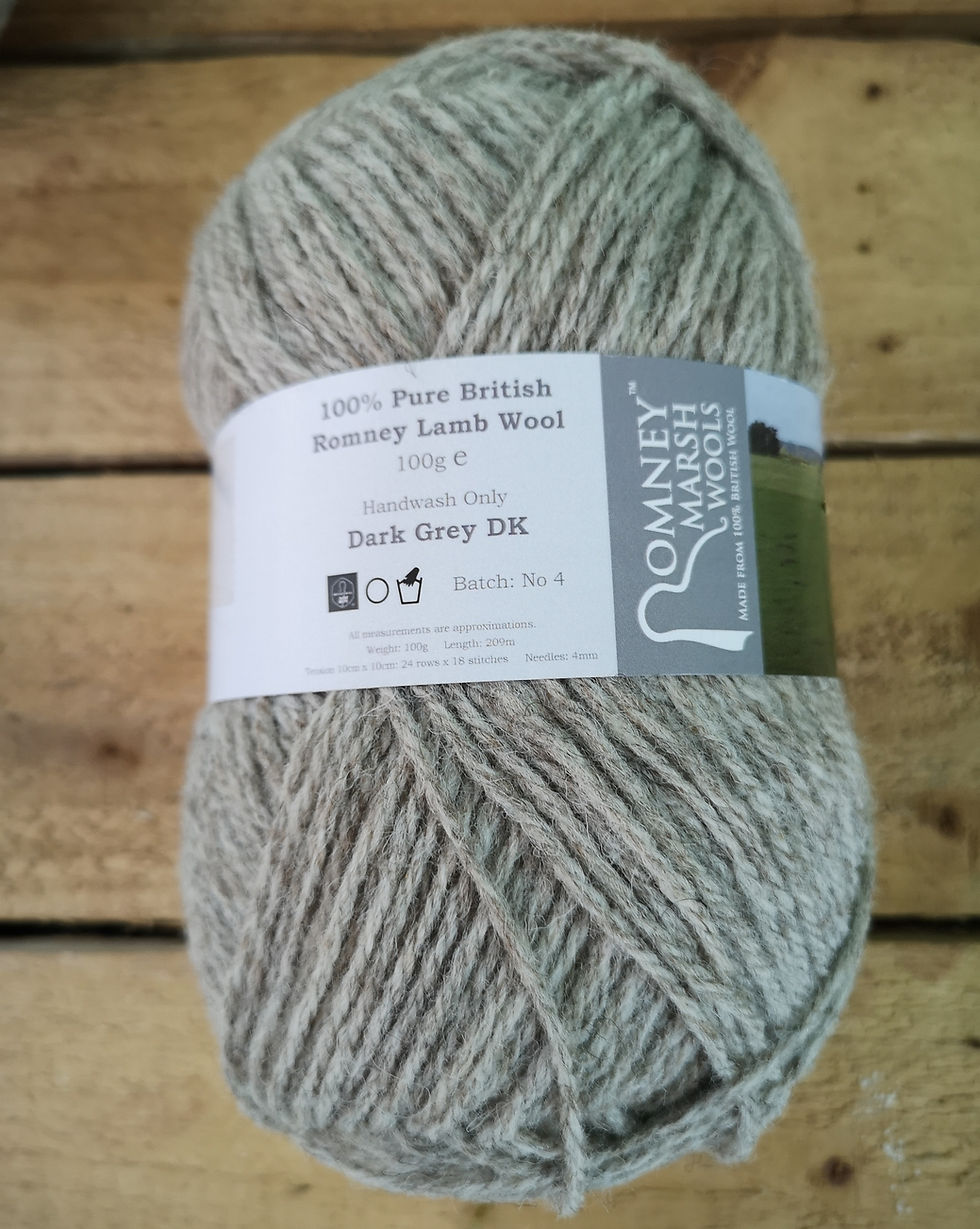 Thumbnail: Romney Lambswool Double Knit- 100g