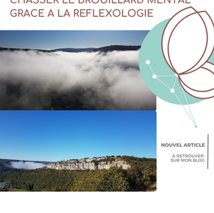 Chasser le brouillard mental : reduire le stress grâce à la réflexologie