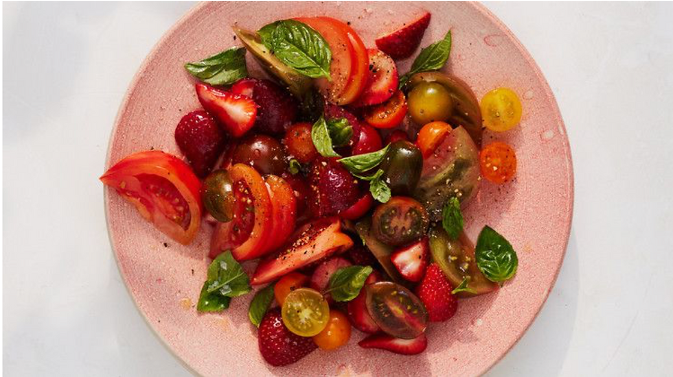 Tomato and Strawberry Salad