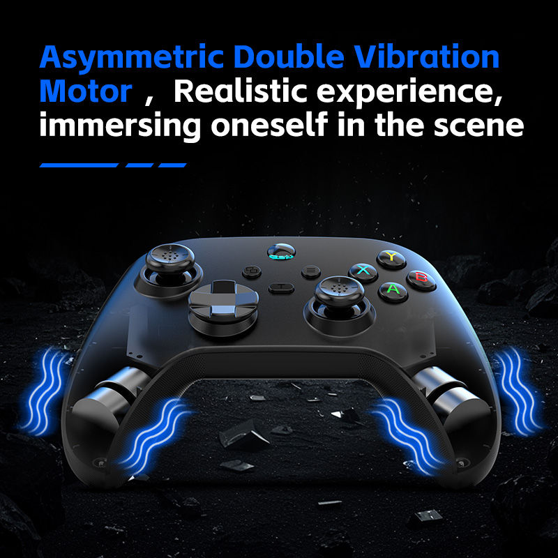 Thumbnail: G6 wireless  mobile game controller with Hall trigger and Hall joystick supporti