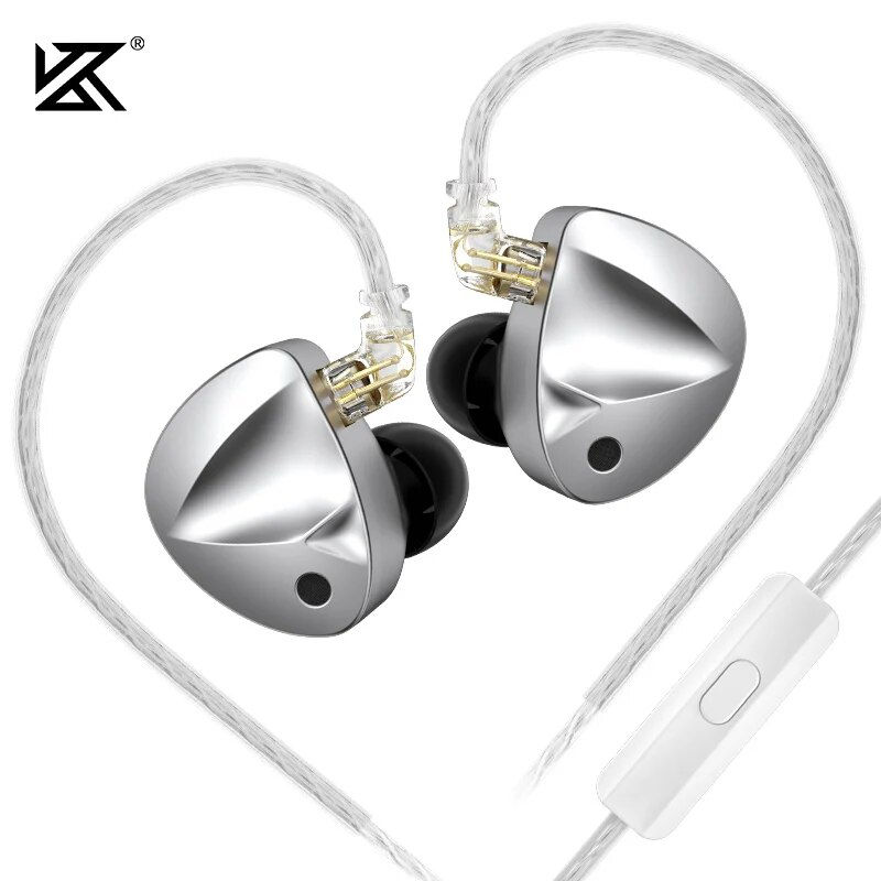 Thumbnail: KZ D-Fi Earphones HIFI Bass Earbuds Monitor 4-Level Tuning Switch Headphone Spor