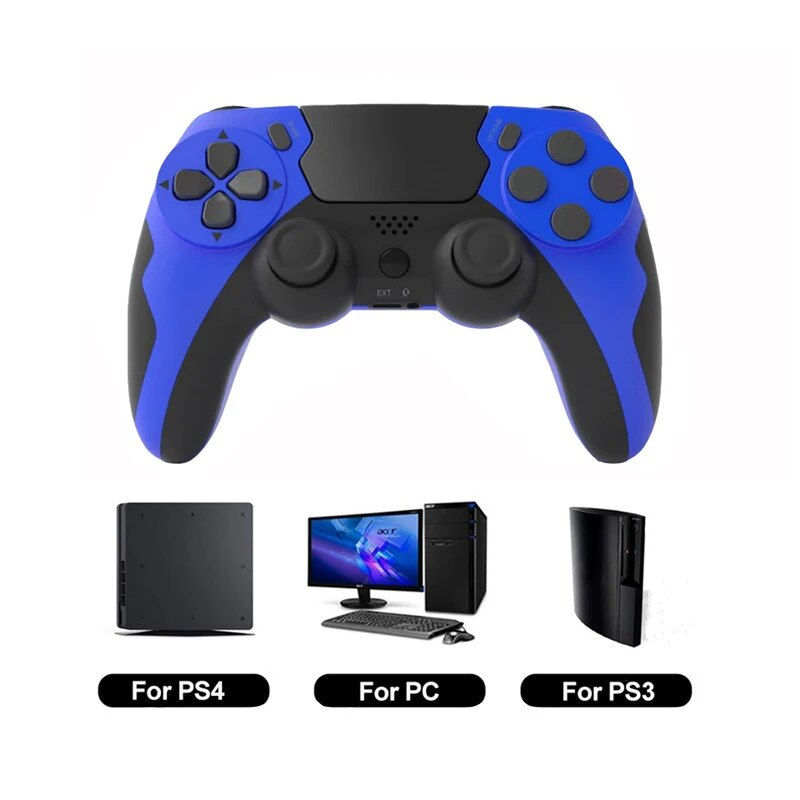 Thumbnail: GAMINJA P48 Wireless Gamepad with Six Axis Gyroscope Game Controller For PS4 PS3