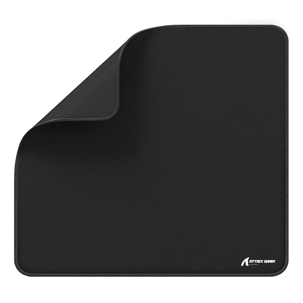 Thumbnail: ATTACK SHARK CM02 Large eSport Gaming Mousepad, 450x400x4 MM, Textured Smooth Su