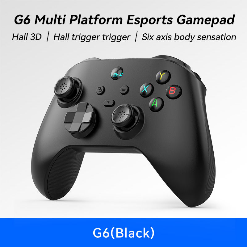 G6 wireless  mobile game controller with Hall trigger and Hall joystick supporti