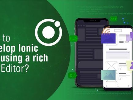 How to Develop Ionic Apps Using a Rich Text Editor?