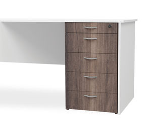 5 Drawer Desk Height Pedestal