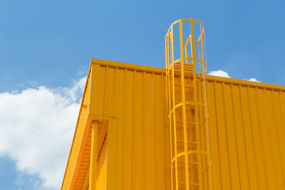 Painted Caged Ladder