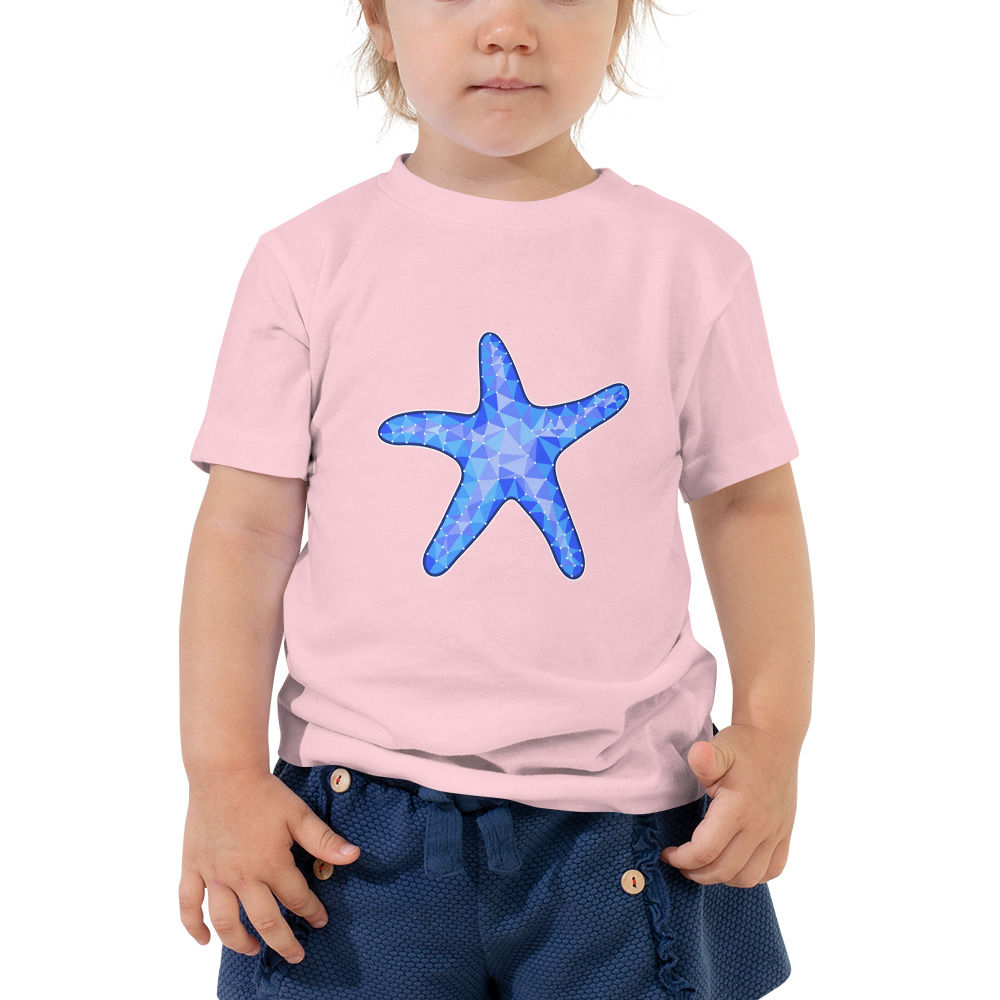 Toddler Geometric Starfish Short Sleeve Tee