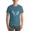 Thumbnail: Unisex Geometric Whale Short-Sleeve T-Shirt