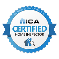 ICA Certified home inspector certification badge