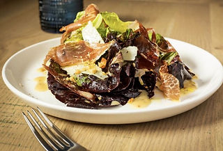 Mediterranean dish at Del Mar restaurant