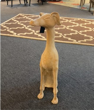 dog statue