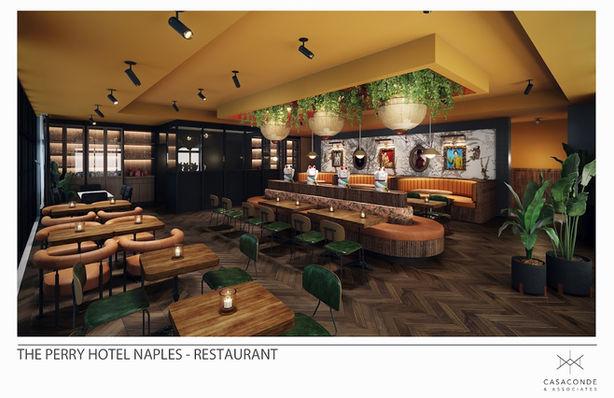 Sustainable dining interior