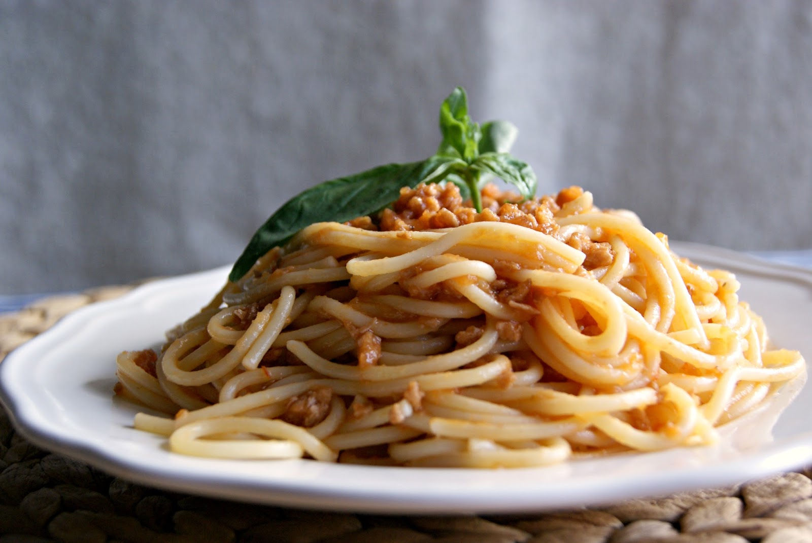 Espaguetis Bolognesa