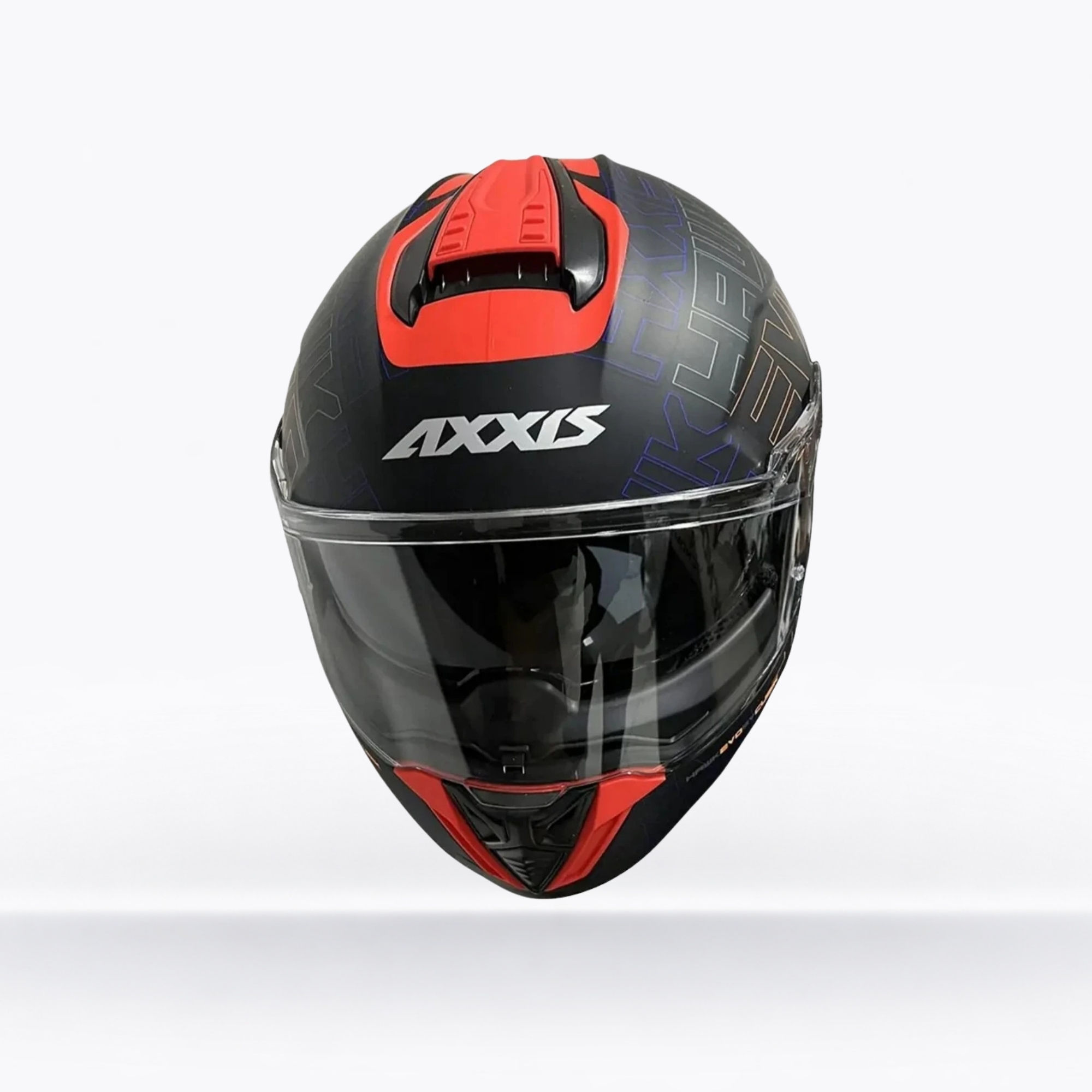 Axxis Hawk Sv Evo Cubik C4 Mat Flour Orange Fullface Motosiklet Kaskı