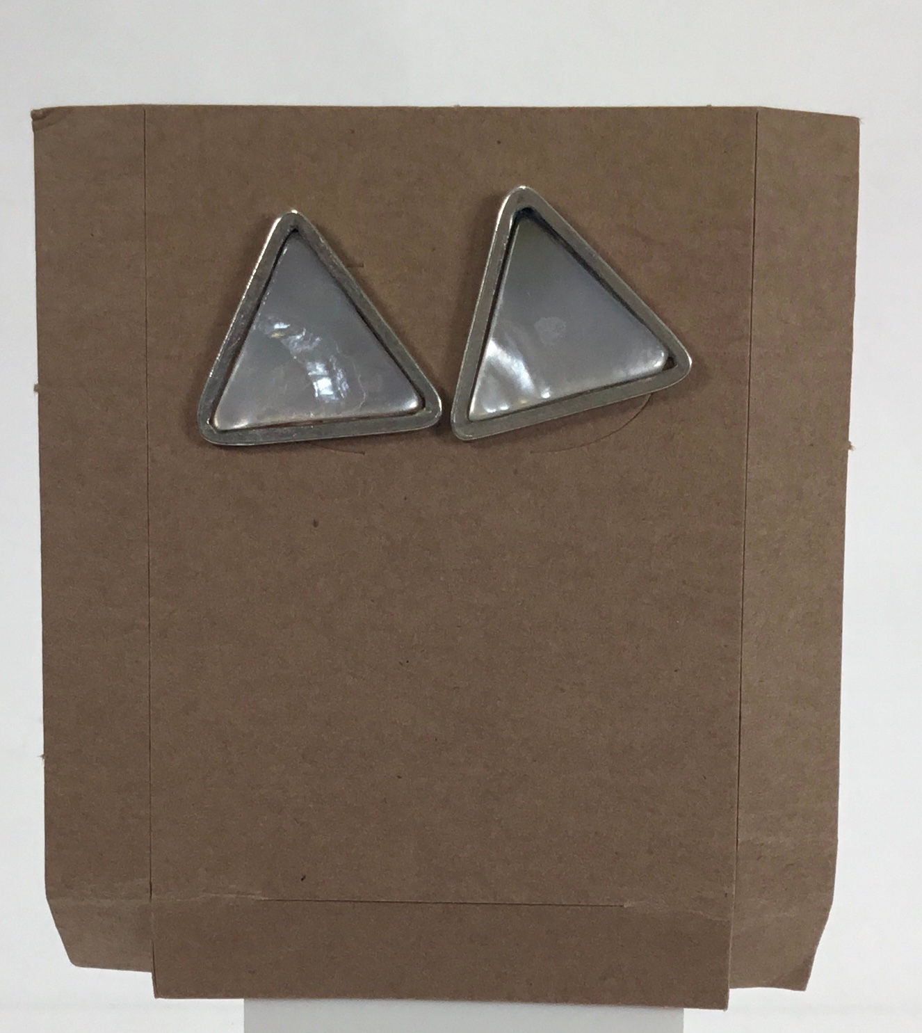 Circle Shell Ear Studs