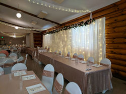 Floral Backdrop at Knights of Columbus