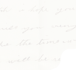 Handwritten page. Cursive. Handwriting. Transparent background.