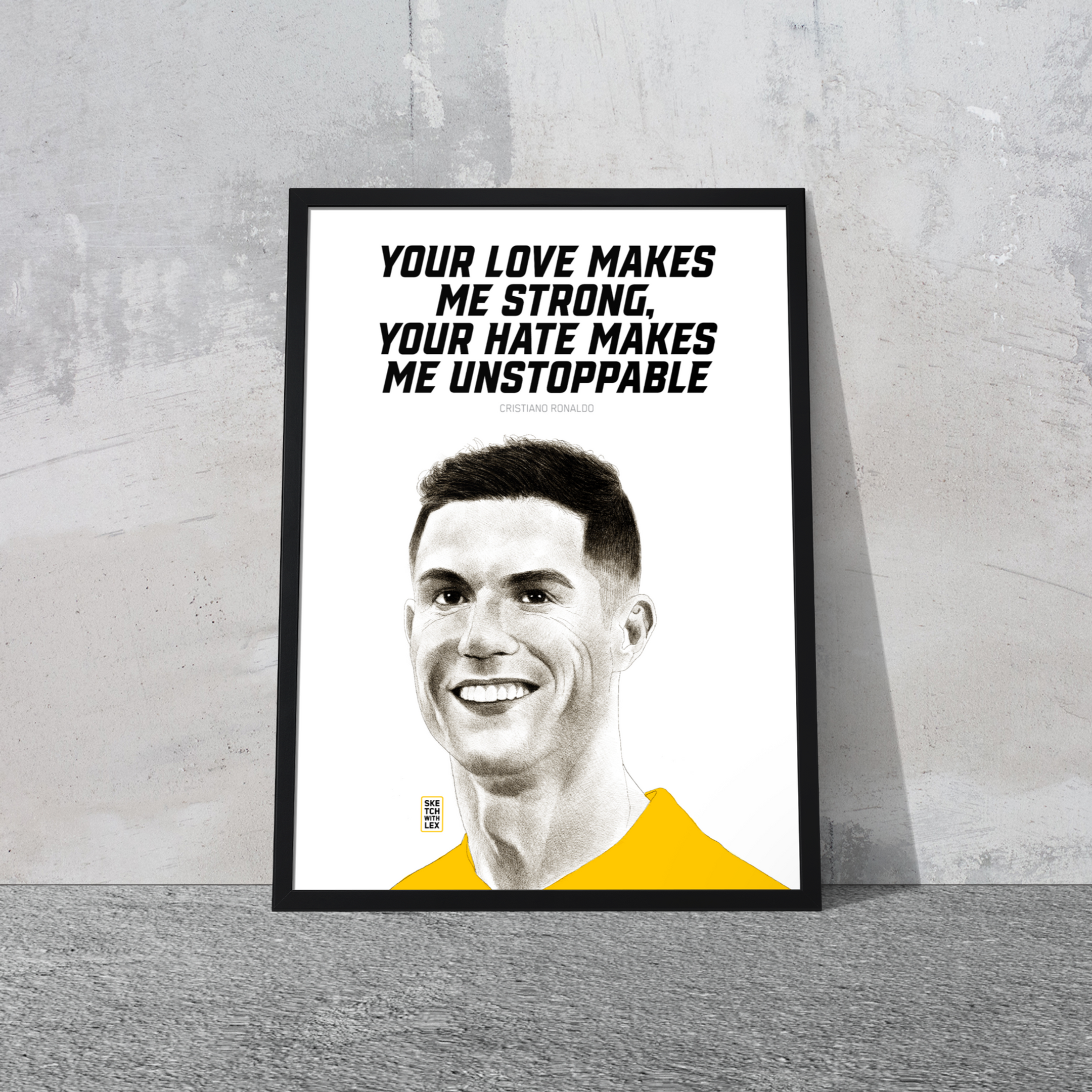 Cristiano Ronaldo - Motivational Poster