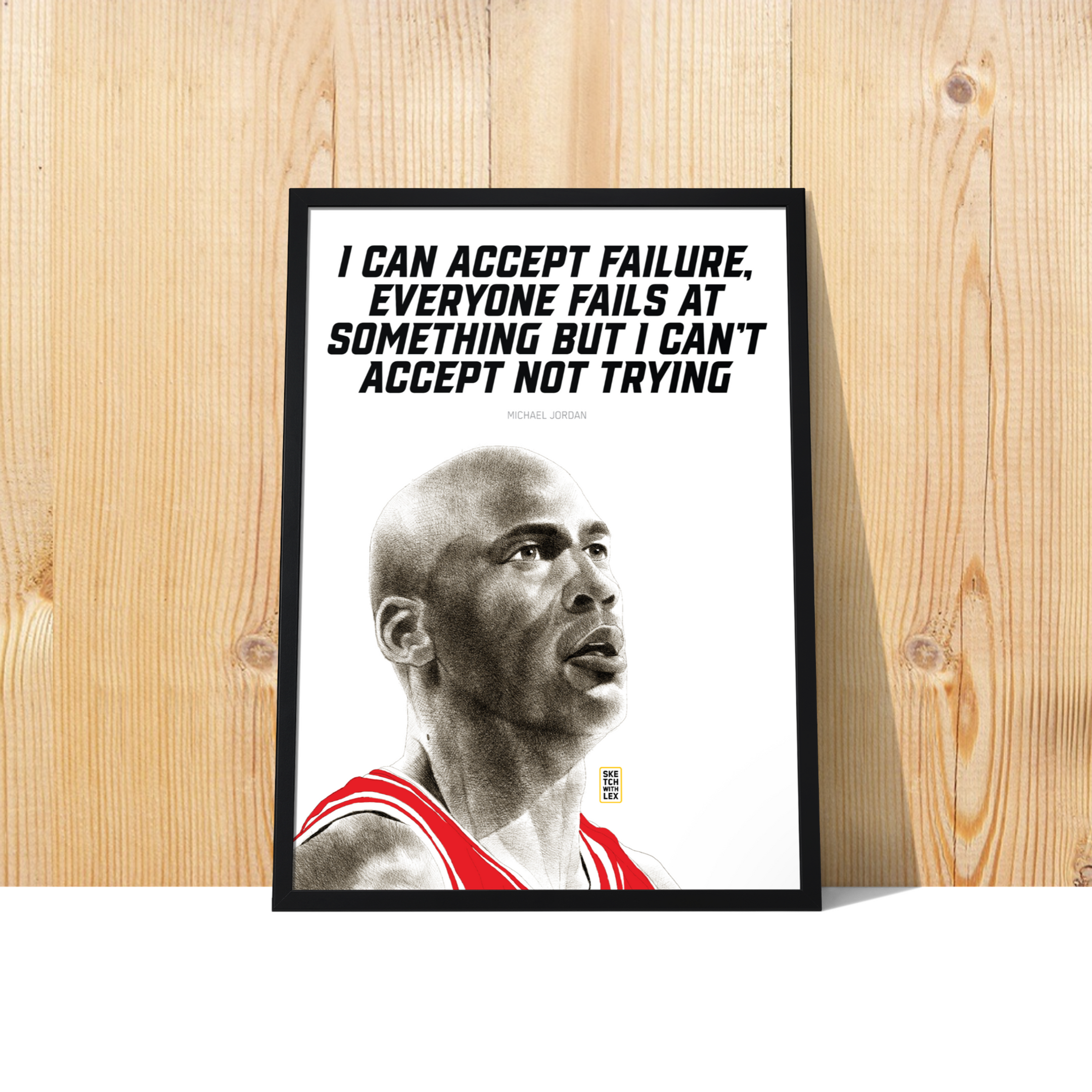 Michael Jordan - Motivational Poster