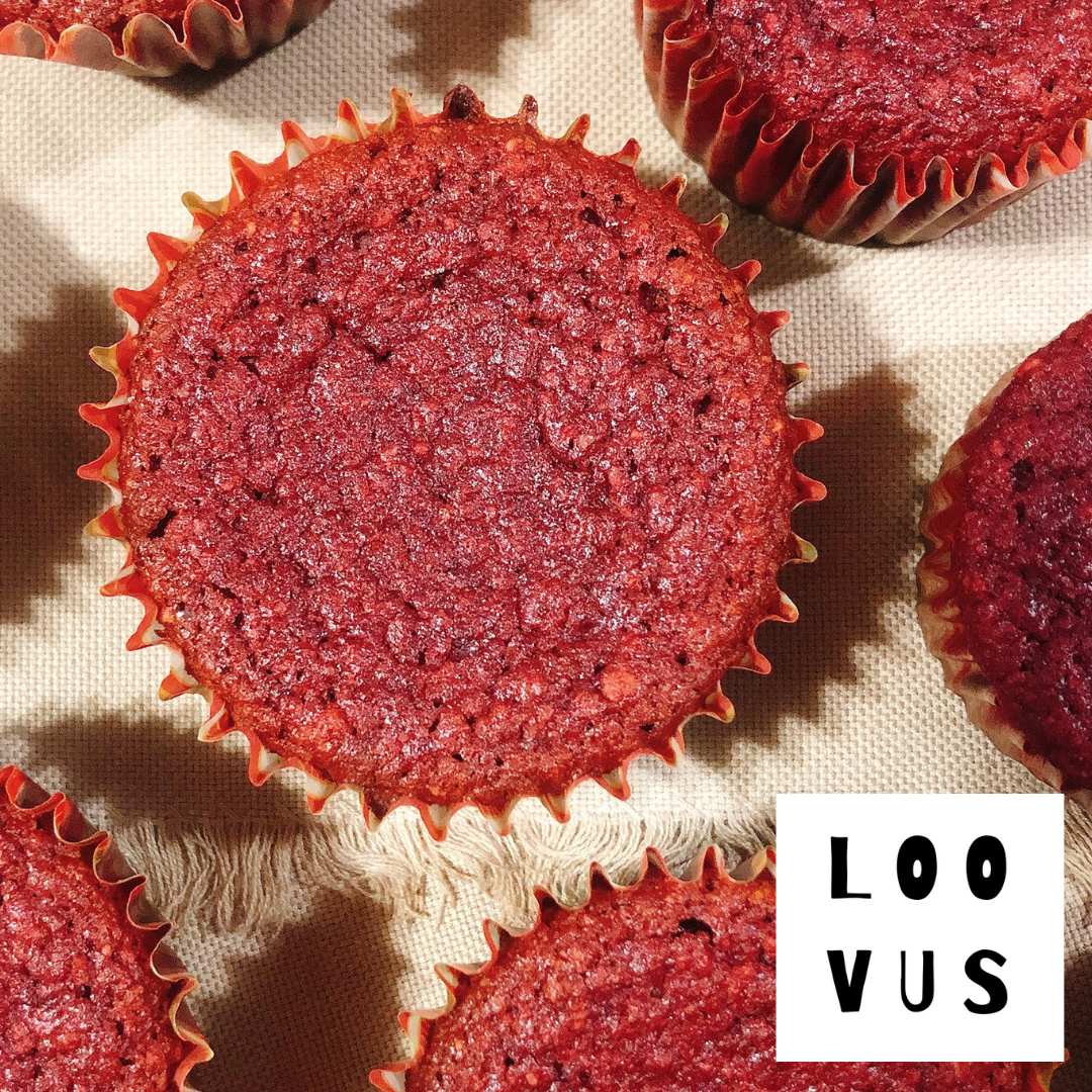 Cupcake red velvet natural