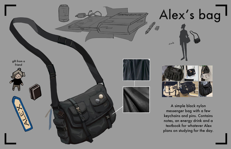 Alex's bag