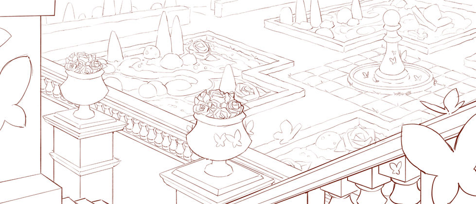 Queen's Garden Layout
