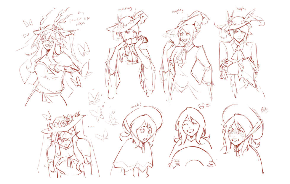 Vampires and Lily expressions