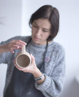 Potter Making Mug