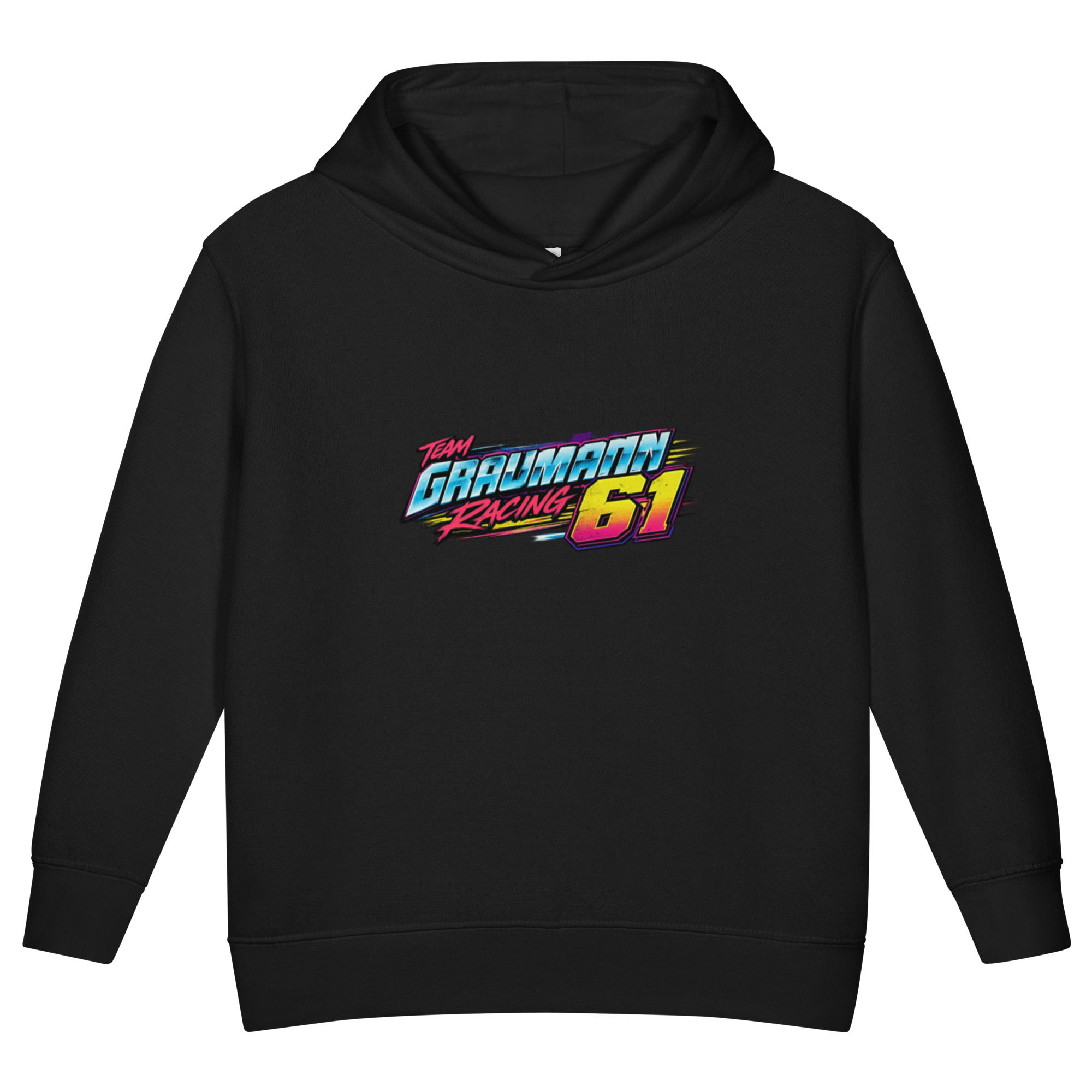 Retro Graumann Racing Toddler fleece pullover hoodie