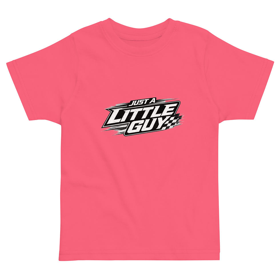 Thumbnail: "Just a little guy" Toddler jersey t-shirt