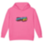 Thumbnail: Retro Graumann Racing Toddler fleece pullover hoodie