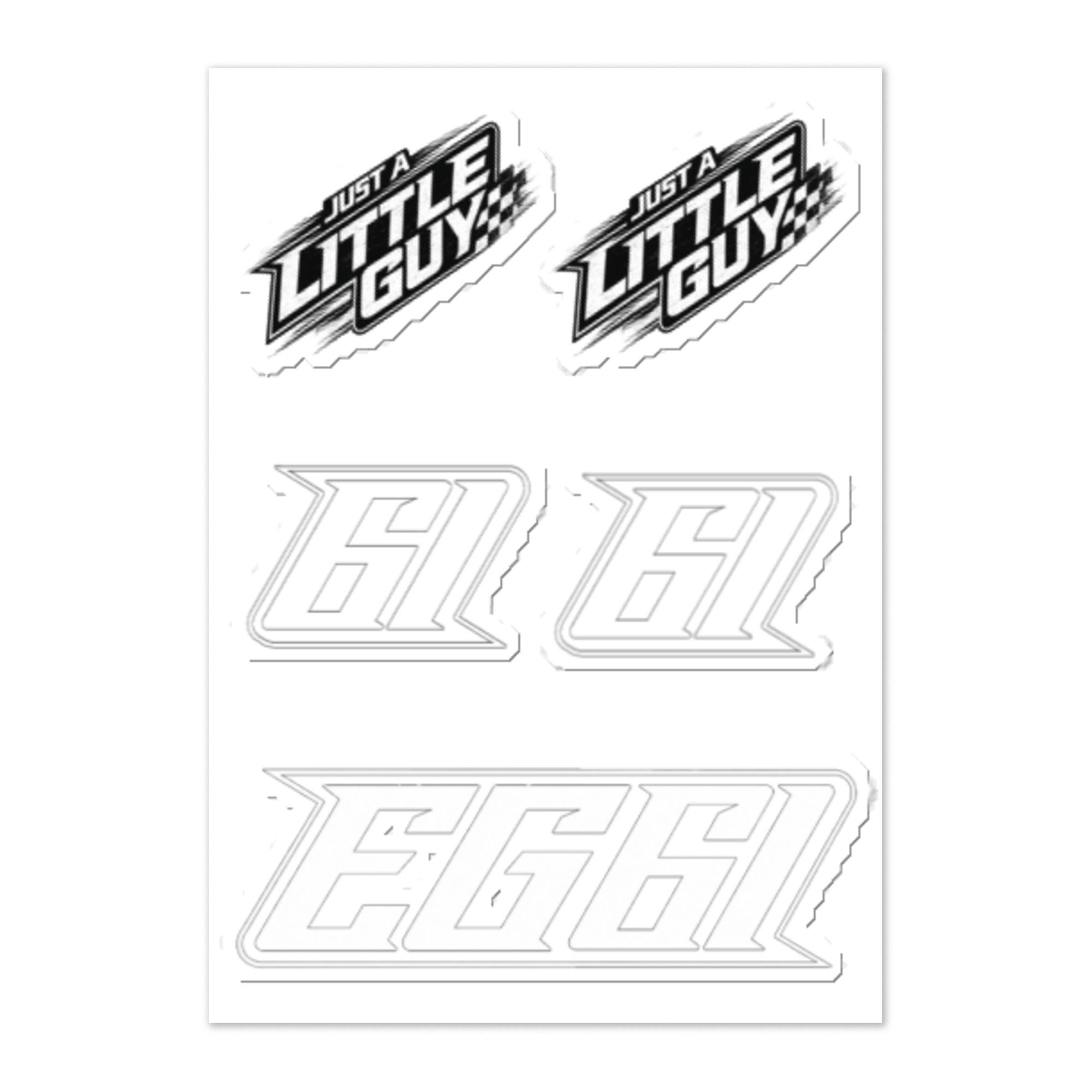 TEAM 61 Sticker sheet