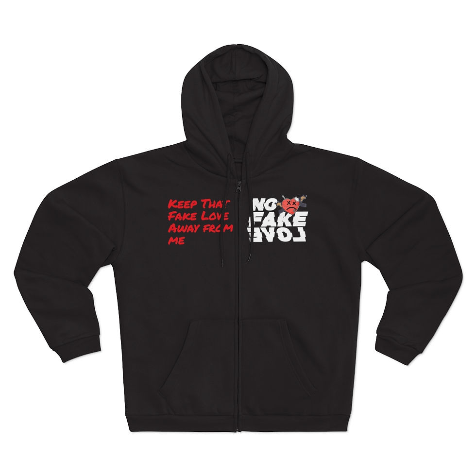 Thumbnail: Unisex Hooded Zip Sweatshirt